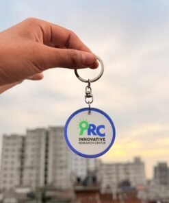 Acrylic Key Rings (Sticker Print)
