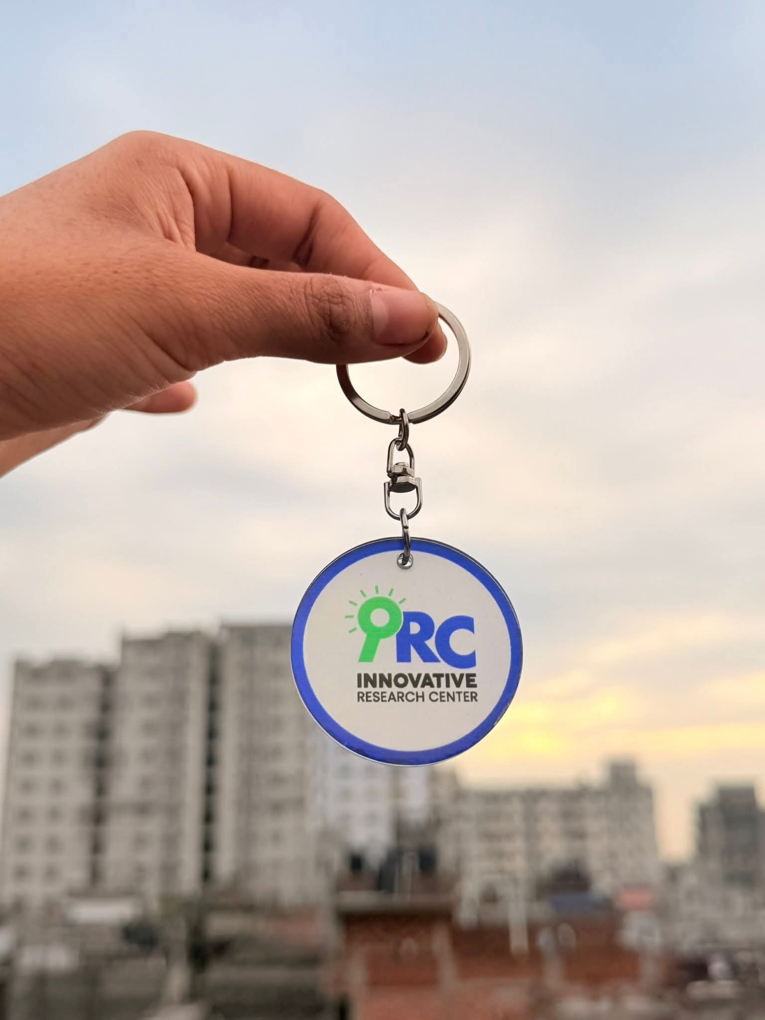 Acrylic Key Rings (Sticker Print)